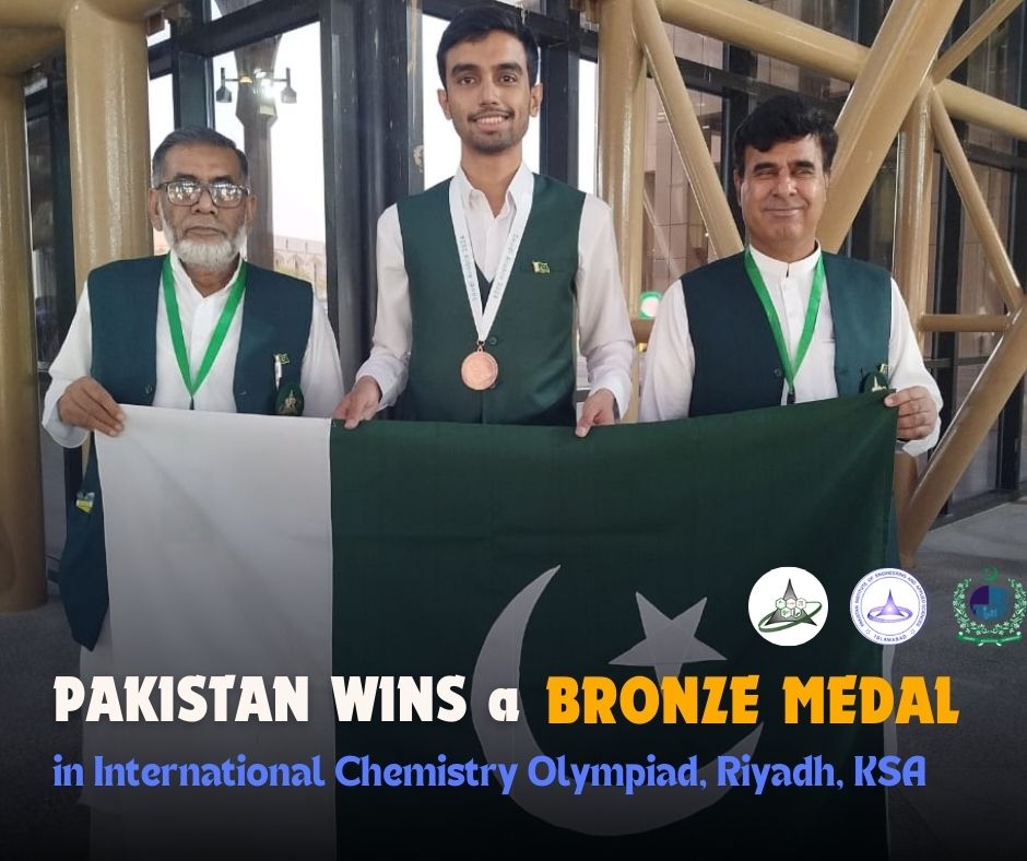 Pakistan WINS a Bronze Medal in International CHEMSITRY Olympiad 2024